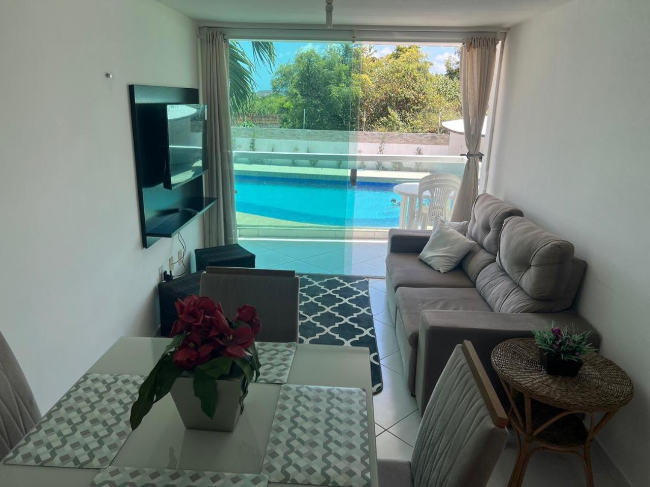 Ferienwohnung Mar E Sol Residencial 2 Quartos C Ar Condicionado,500 Metros Da Praia De Jacuma Conde  Exterior foto